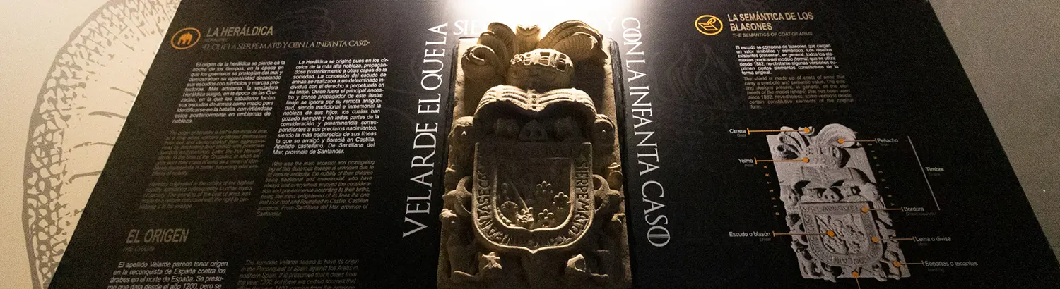 Mural con explicaciones sobre el Museo